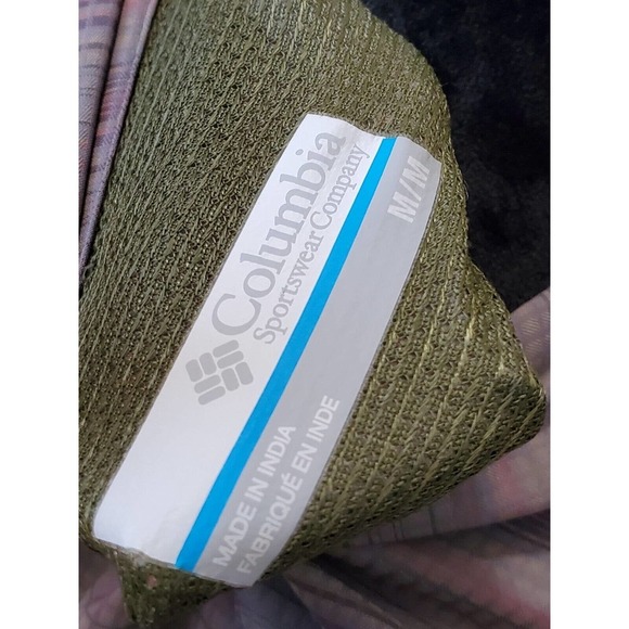 Columbia Women's Gray Polyester Collared Long Sleeve Buttons Down Casual Shirt M - Picture 8 of 10